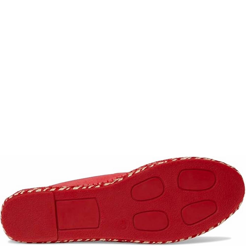 Free People Red Mary Jane Espadrille Flats - Picture 4 of 8